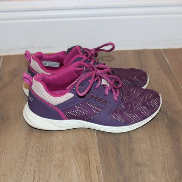Vionic Purple & Pink Agile Lyla Comfortable Running Sneakers Women's Size 6.5 - Picture 2 of 11